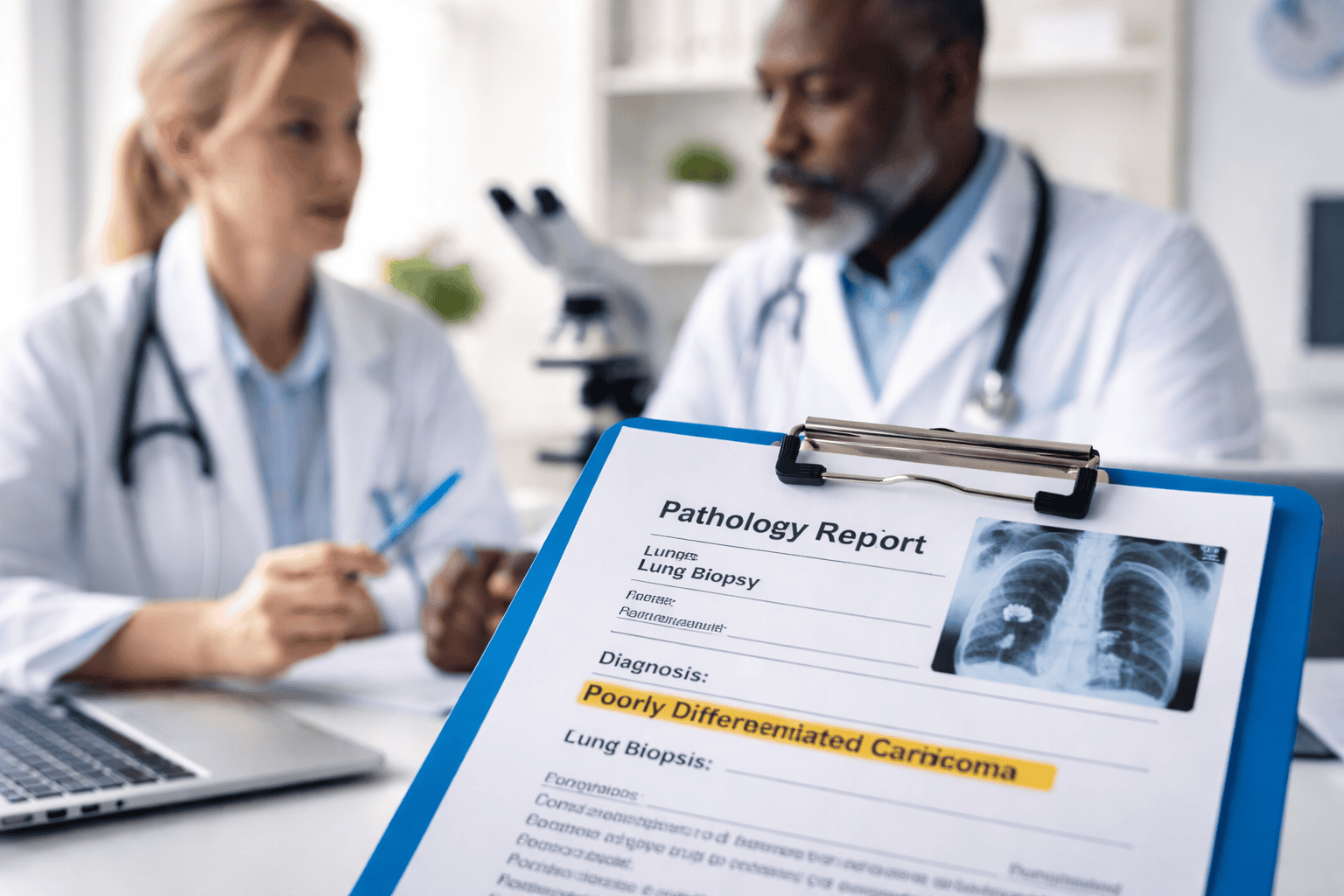 What Does “Poorly Differentiated” Mean in a Lung Cancer Diagnosis?