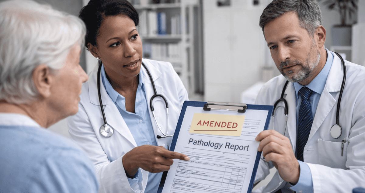 What Does an Amended Pathology Report Mean? A Clear Guide for Patients