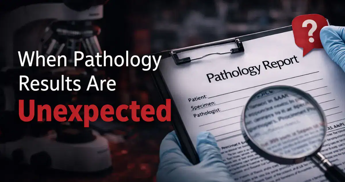 When Pathology Results Are Unexpected