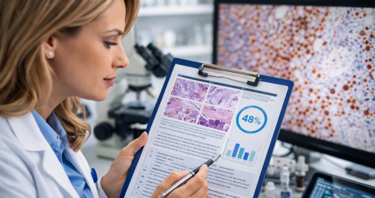 What does Ki-67 mean and how high is concerning?