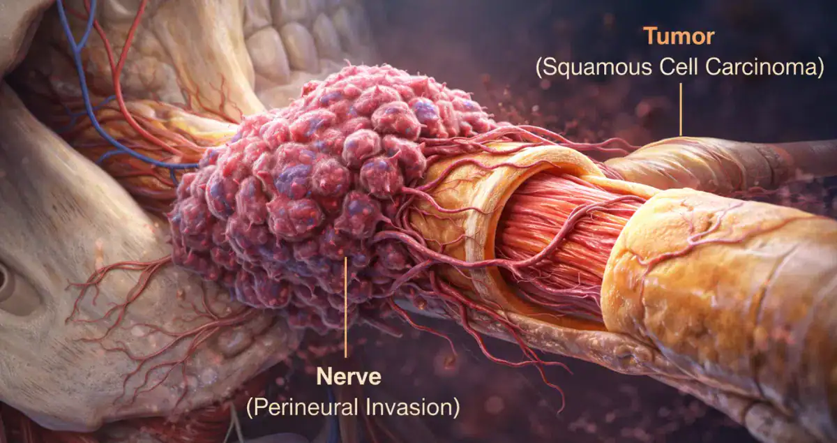 Perineural Invasion in Head and Neck Squamous Cell Carcinoma