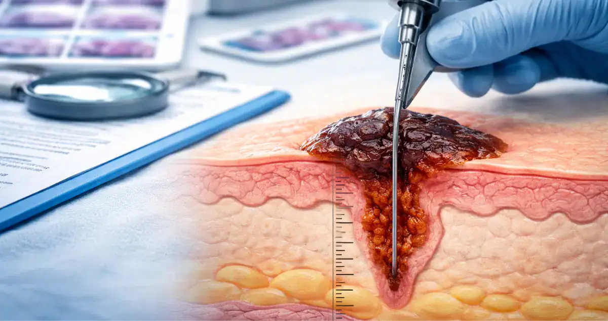 What does Breslow depth mean?