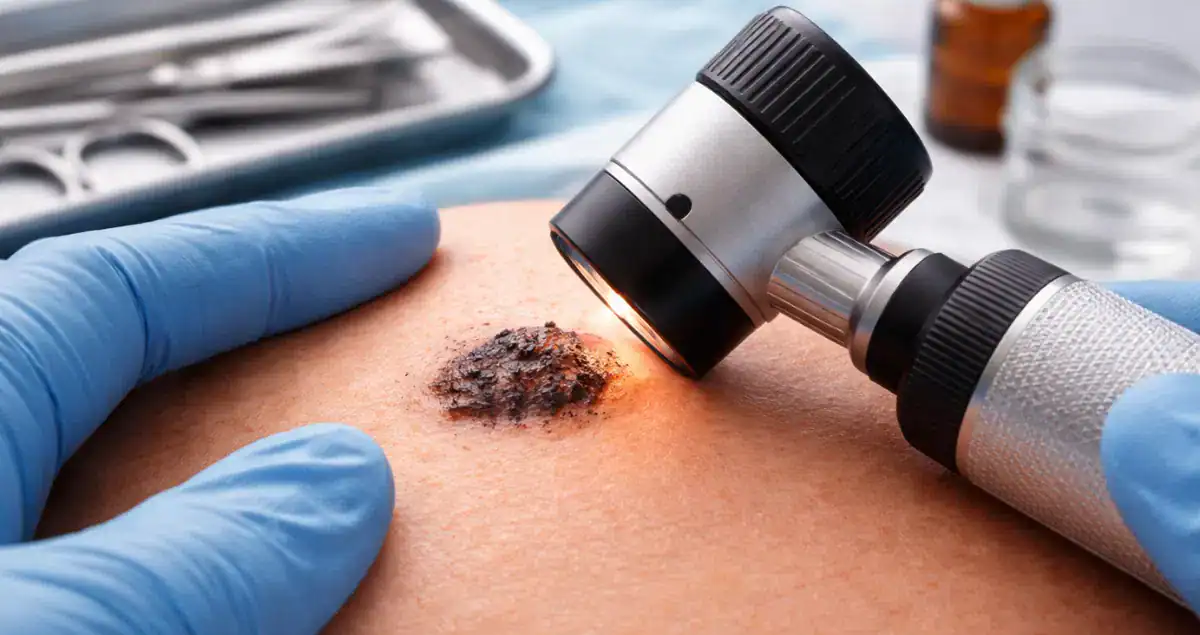 What does “melanoma in situ” mean?