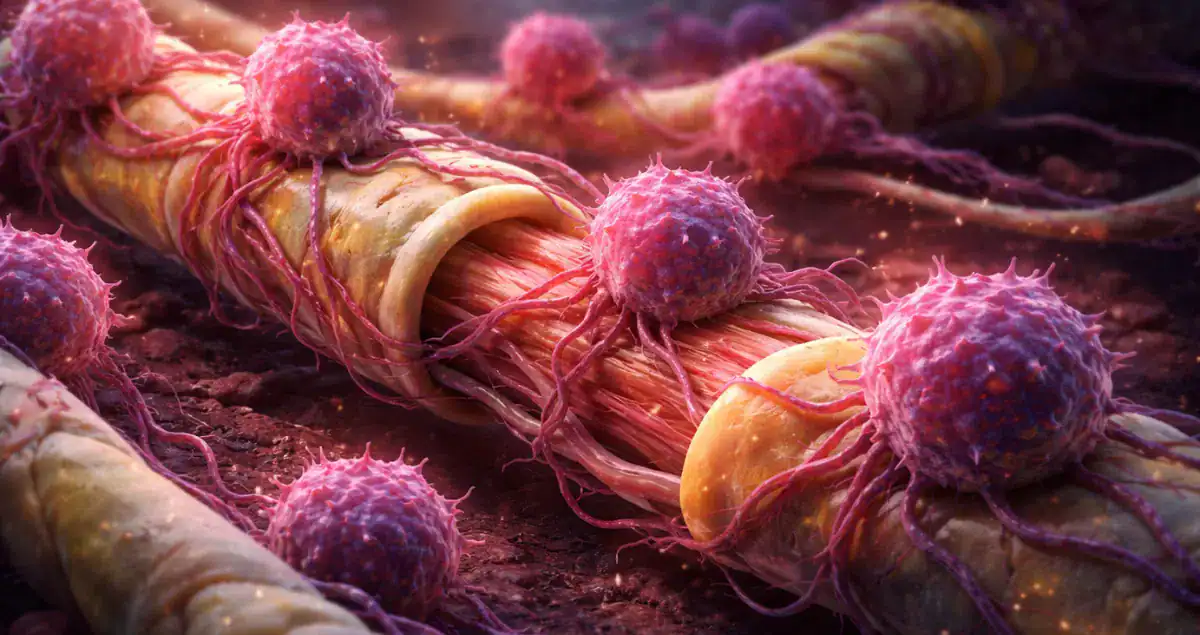 What does perineural invasion mean?