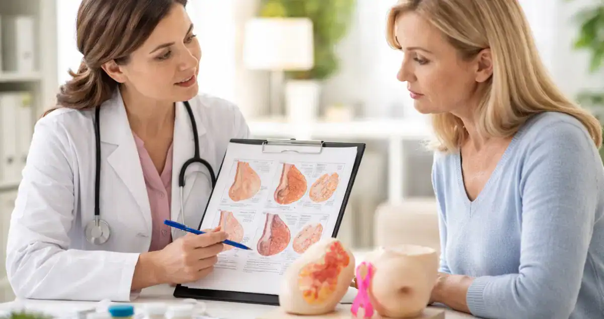 Why is breast cancer graded separately from staging?