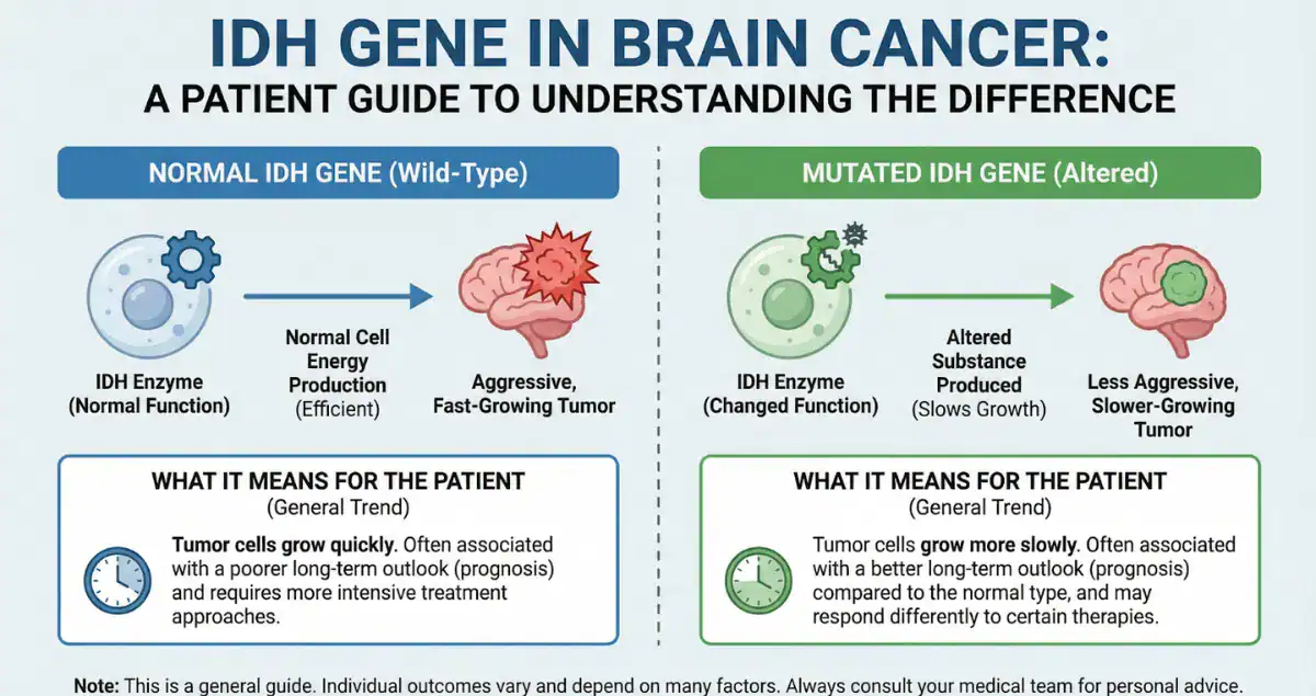 What does IDH mutation mean