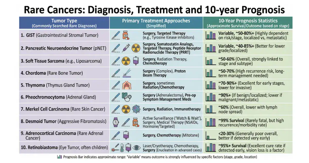 Why is rare cancer diagnosis difficult