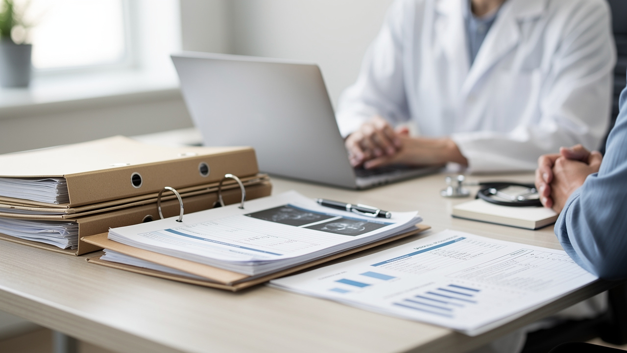 Organized biopsy records support a Cancer Diagnosis Second Opinion and diagnosis review.