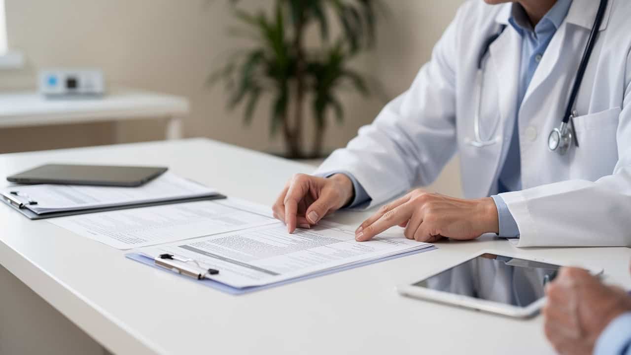Medical records are reviewed carefully during Second opinion treatment changes.