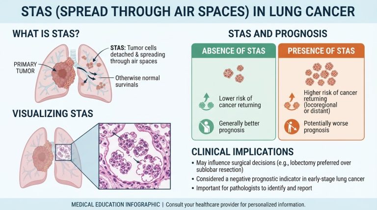 Visual guide: What Does STAS Mean on a Lung Cancer Pathology Report?