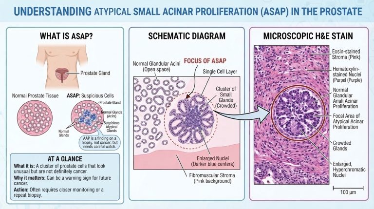 Visual guide: ASAP on a Prostate Biopsy: Understanding Atypical Small Acinar Proliferation