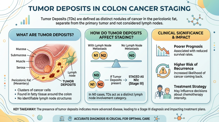 What Are Tumour Deposits on a Colon Cancer Pathology Report